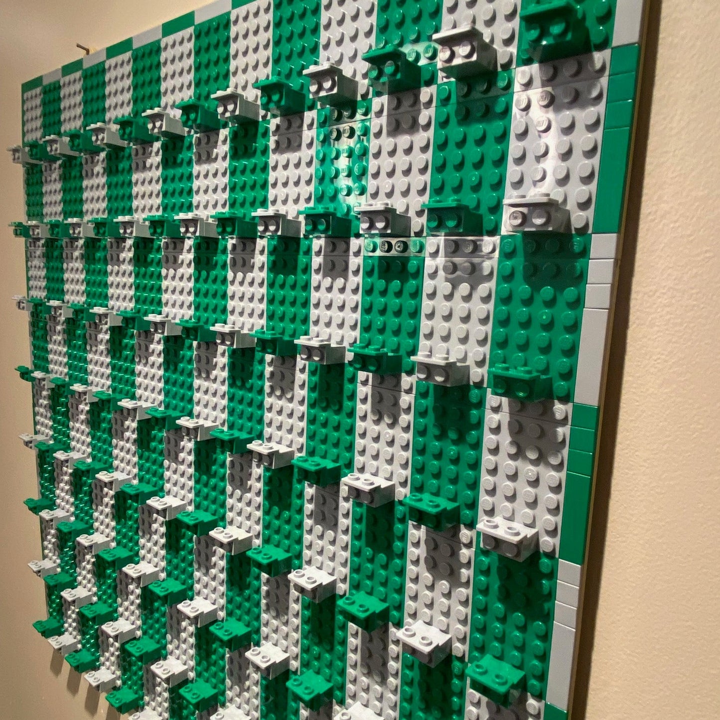 Full MOC minifigure wall display kit