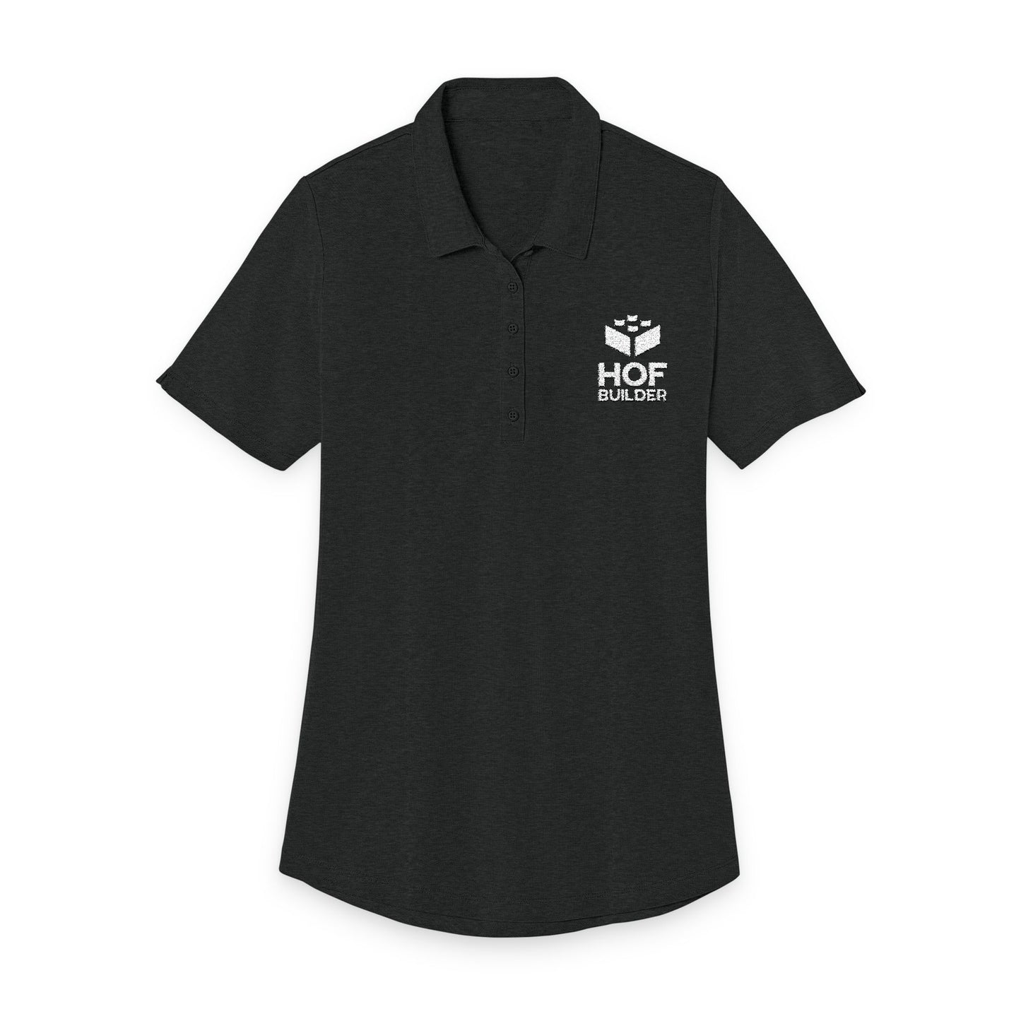 Ladies Polo — 'Hope Blooms' Floral Logo Embroidered Chest