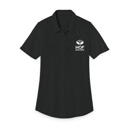 Ladies Polo — 'Hope Blooms' Floral Logo Embroidered Chest