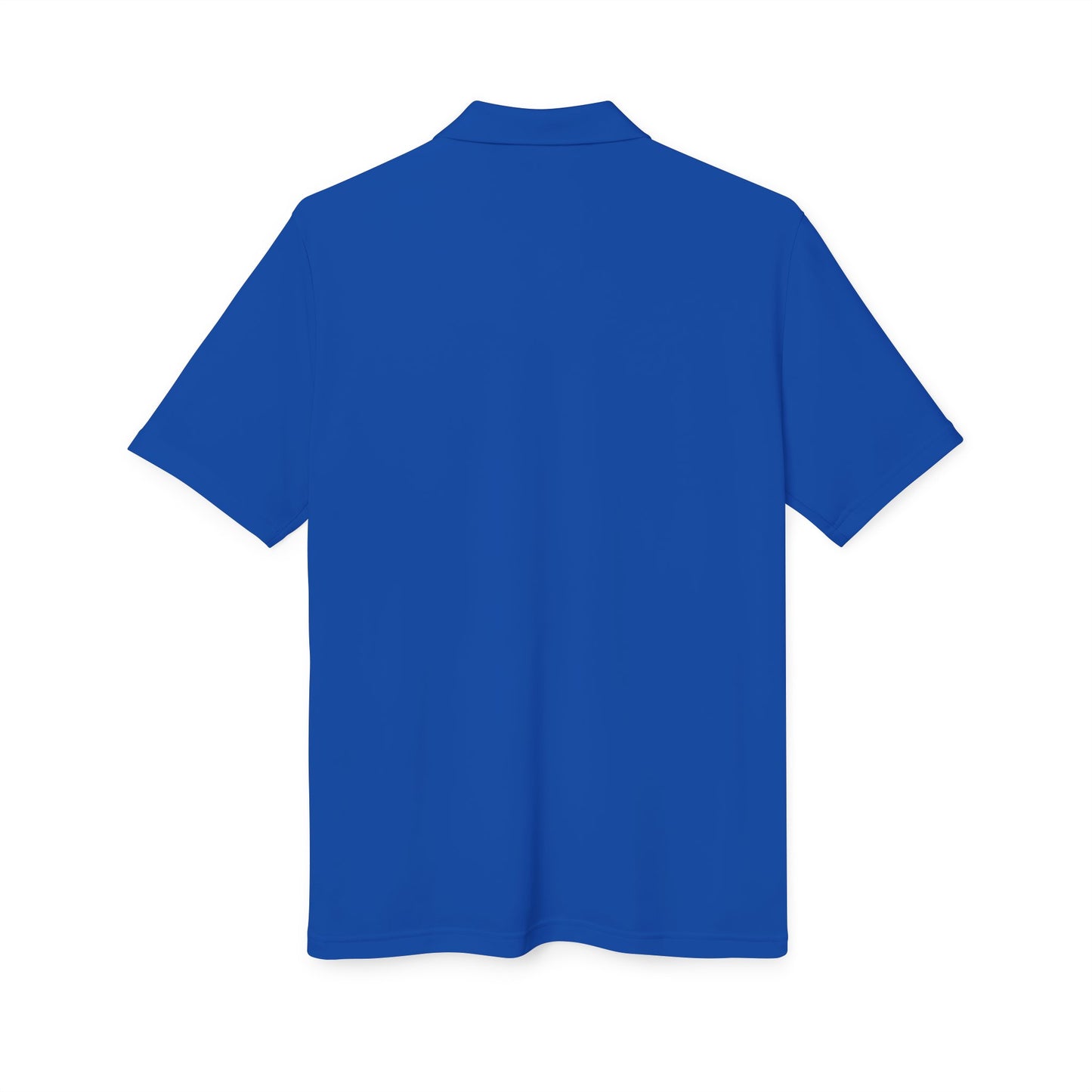 HOF Academy Blue Performance Polo - Embroidered Logo