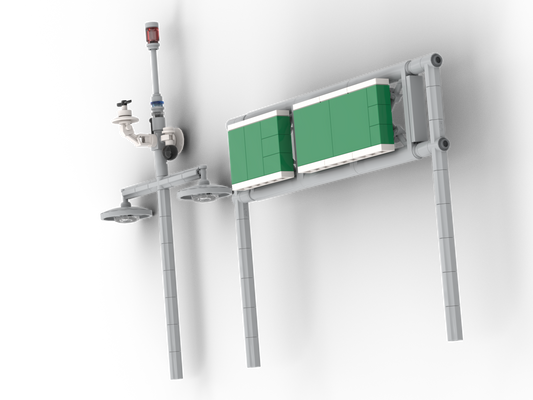 HOF elevated freeway accessory instructions and parts list