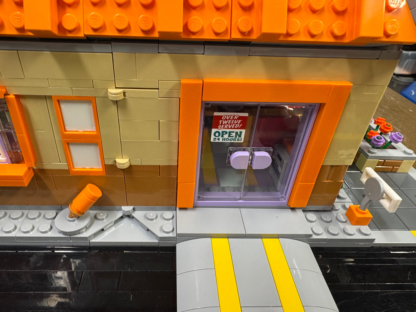 HOF plate Krusty Burger drive-through