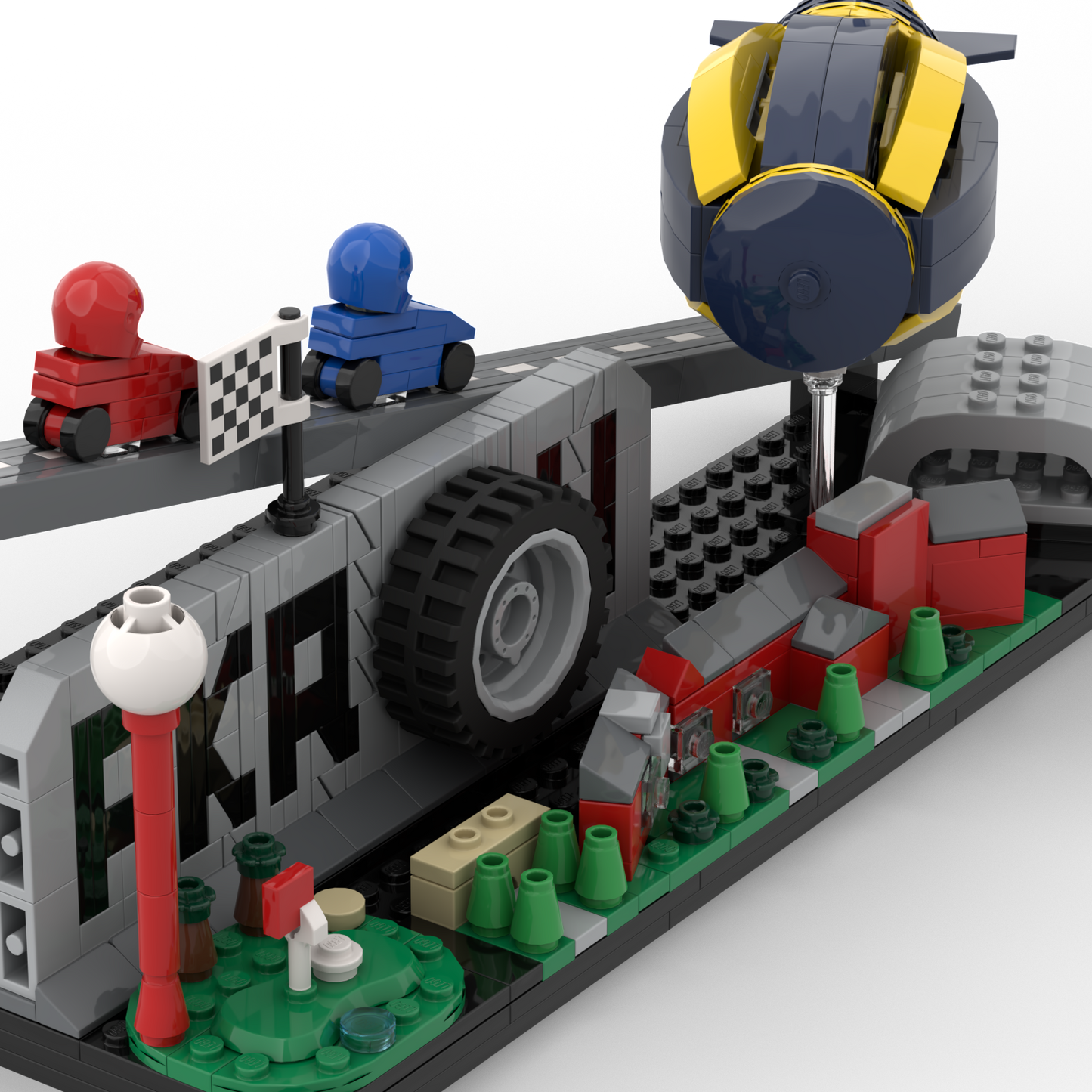 Akron, Ohio in LEGO!