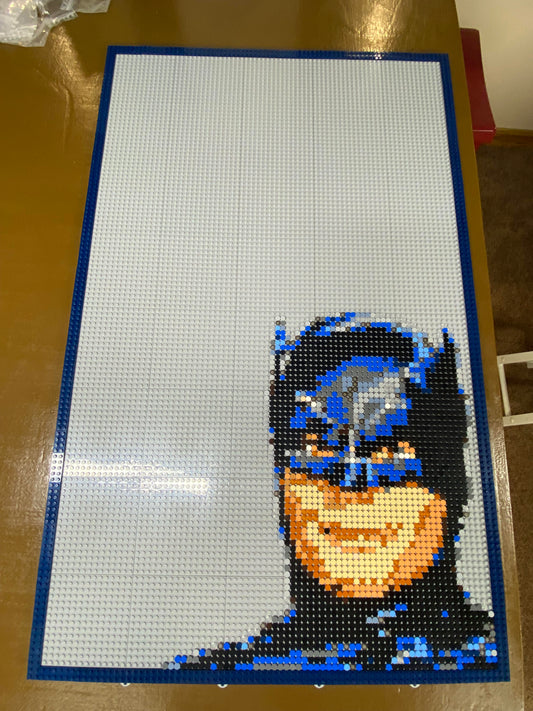 FULL KIT to make your own Batman LEGO® wall display