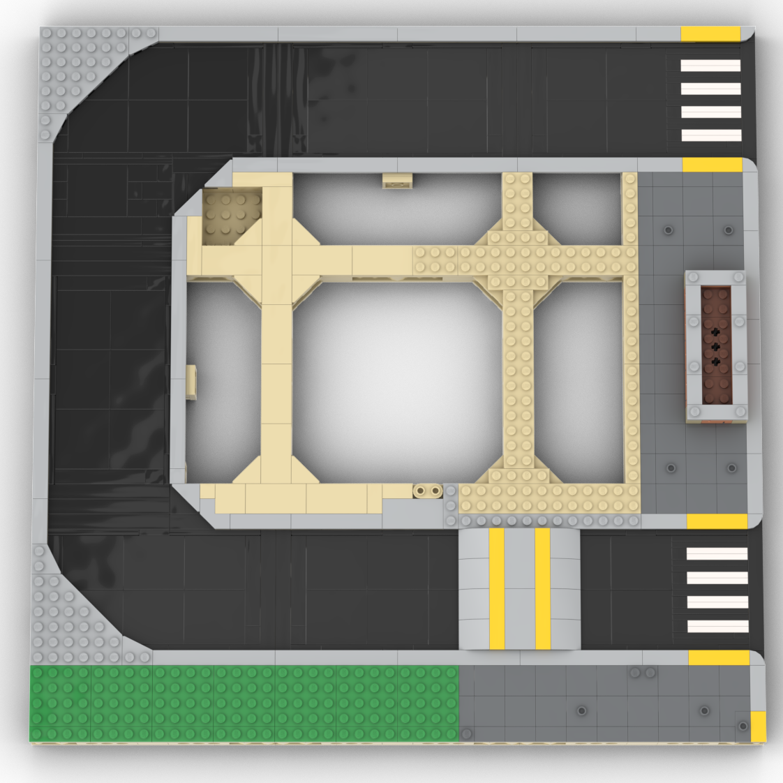 HOF plate Krusty Burger drive-through